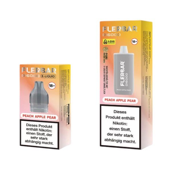 Flerbar - D16000 Peach Apple Pear - PodBox24