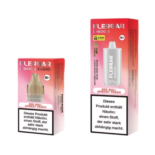 Flerbar - D16000 Vimbulll Apricot Peach - PodBox24
