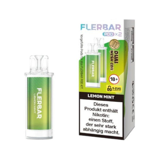 Flerbar - Prefilled Pod Lemon Mint *NEU* - PodBox24