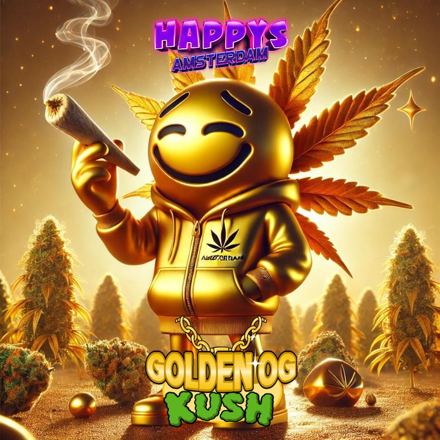 Happys Amsterdam TAC Golden OG Kush - PodBox24