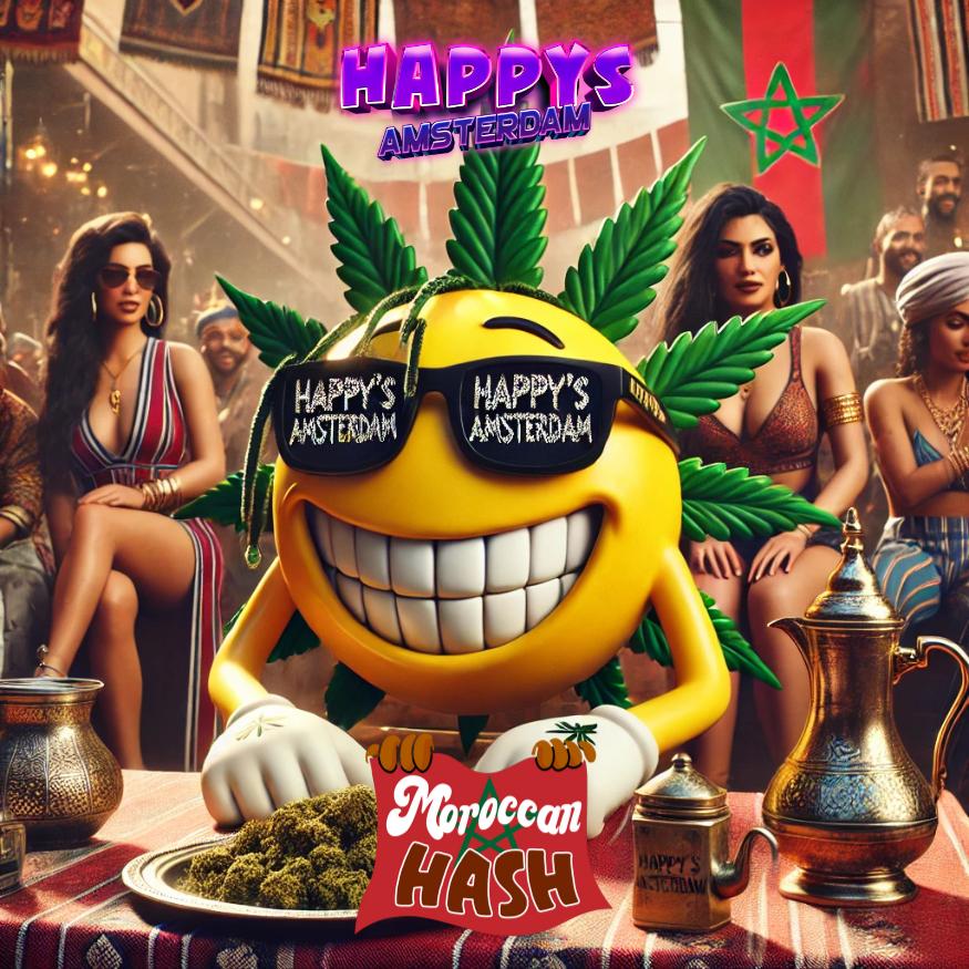 Happys Amsterdam TAC Moroccon Hash - PodBox24