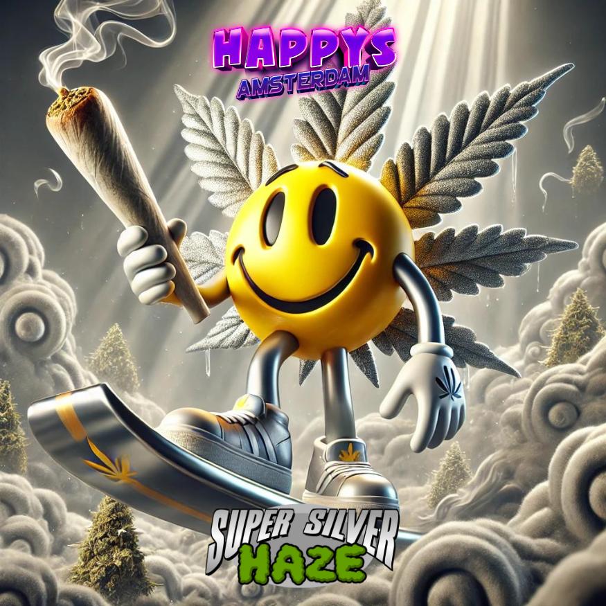 Happys Amsterdam TAC Super Silver Haze - PodBox24