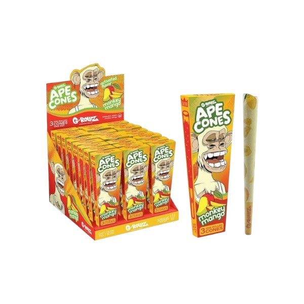 G - Rollz | Cones Ape Cones "Monkey Mango" (24x) - PodBox24