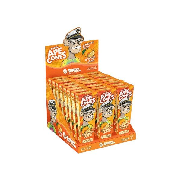 G - Rollz | Cones Ape Cones "Orange - utan" (24x) - PodBox24
