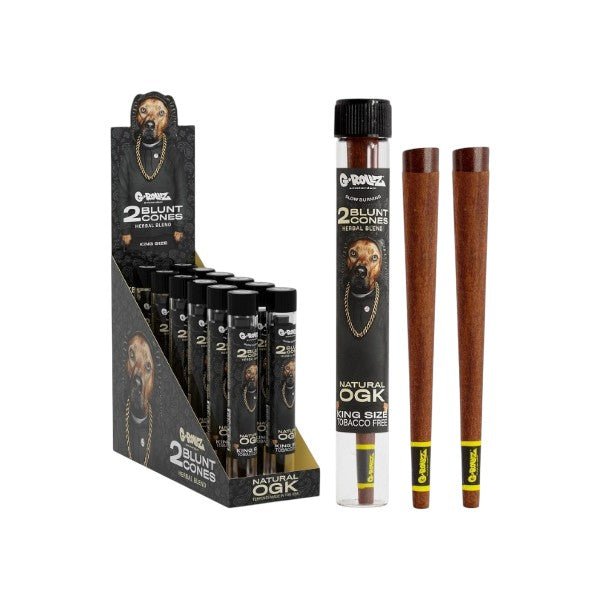 G - Rollz | Wraps & Blunts The Dog Natural OGK (12x) - PodBox24