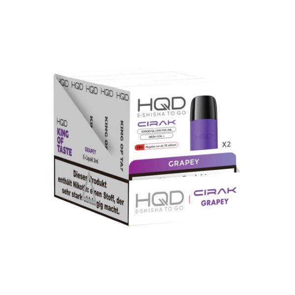 HQD Cirak - Prefilled Pod Grapey - PodBox24