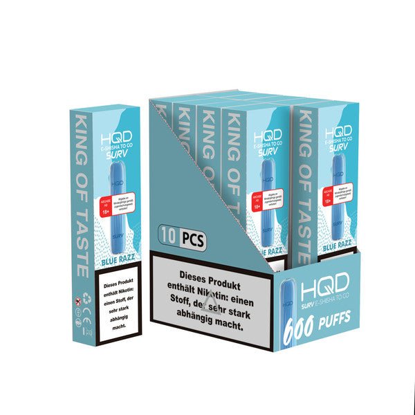 HQD SURV Blue Razz / Blurry Berry - PodBox24