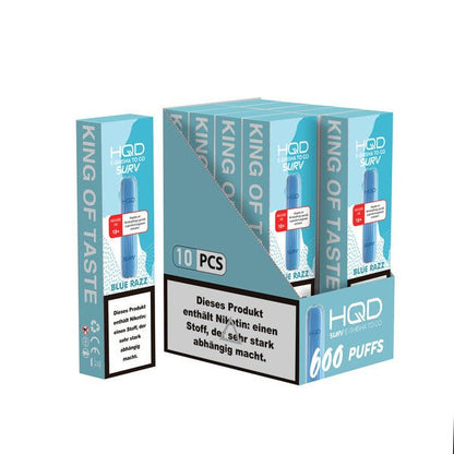 HQD SURV Blue Razz / Blurry Berry - PodBox24