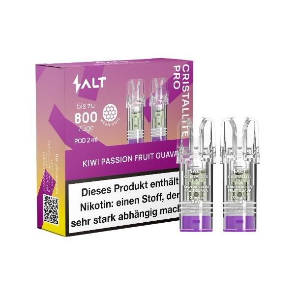SALT Cristallite Pro Pod Kiwi Passion Fruit Guava - PodBox24