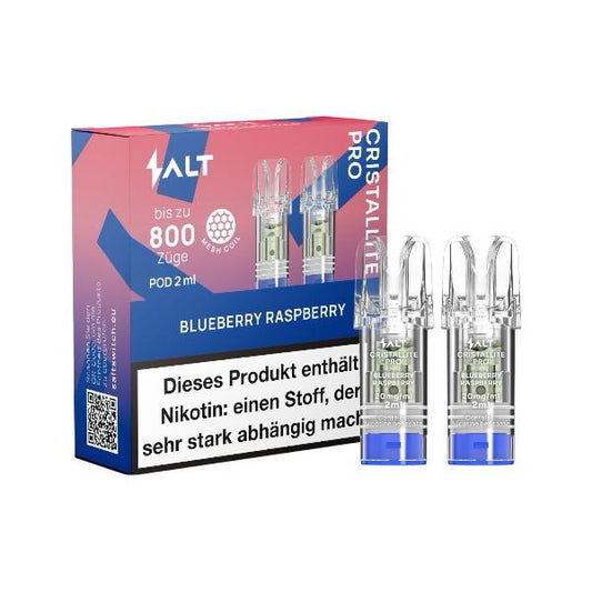 SALT Cristallite Pro Pod Blueberry Raspberry - PodBox24