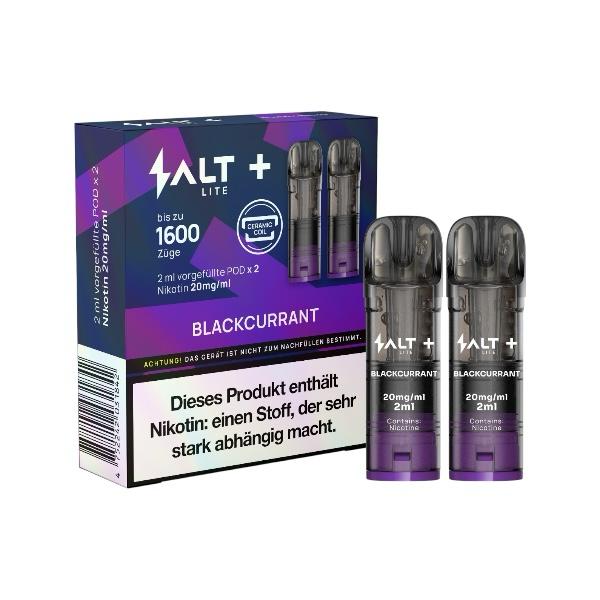 SALT+ Lite Pod Blackcurrant - PodBox24