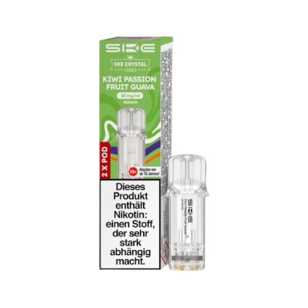 SKE Crystal - Plus Pod Kiwi Passion Fruit Guava - PodBox24