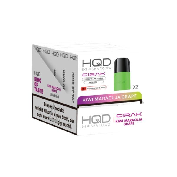 HQD Cirak - Prefilled Pod Kiwi Maracuja Grape - PodBox24