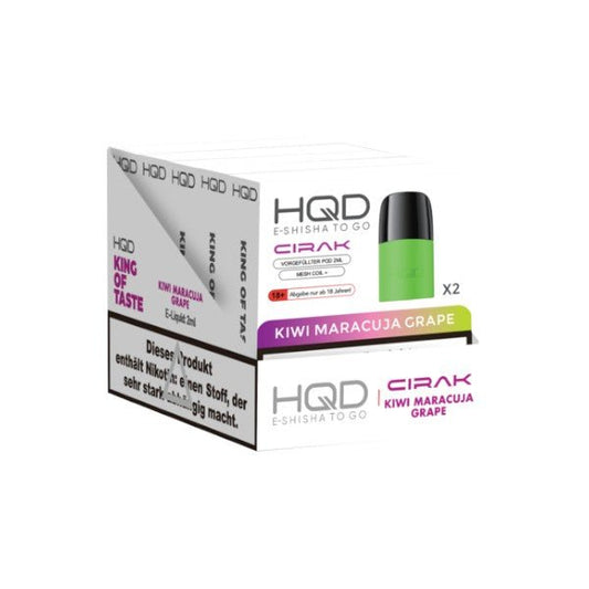 HQD Cirak - Prefilled Pod Kiwi Maracuja Grape - PodBox24