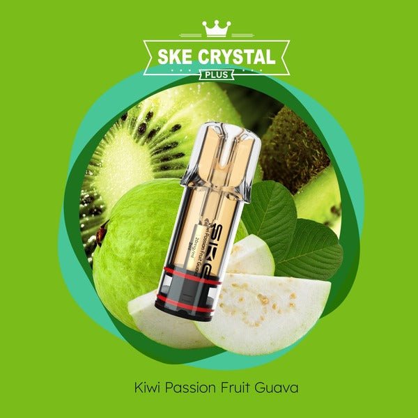 SKE Crystal - Plus Pod Kiwi Passion Fruit Guava - PodBox24