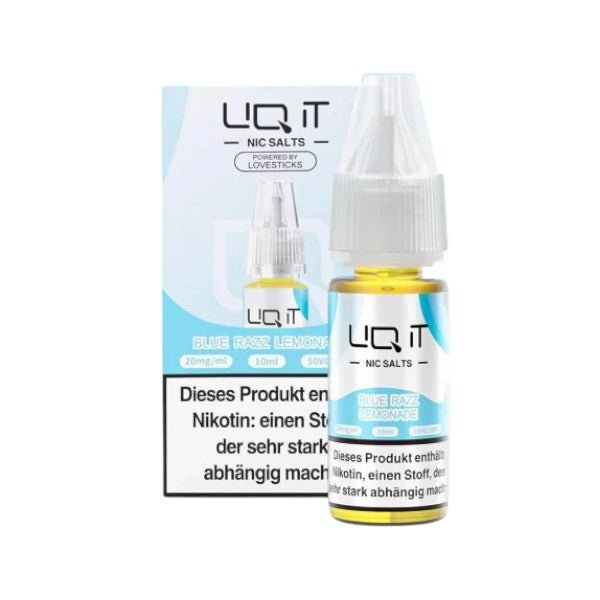 LIQ IT - Nic Salts Blue Razz Lemonade - 20mg - PodBox24