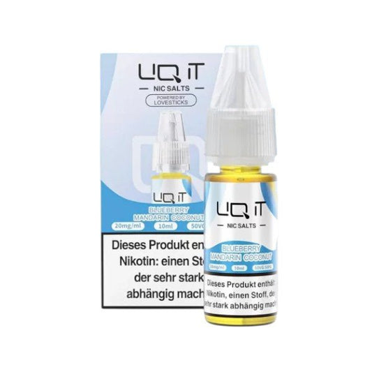 LIQ IT - Nic Salts Blueberry, Mandarin, Coconut - 20mg - PodBox24