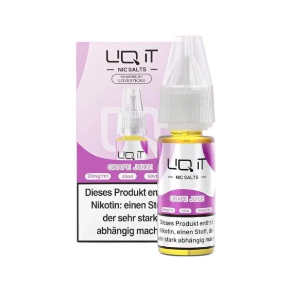 LIQ IT - Nic Salts Grape Juice - 20mg - PodBox24