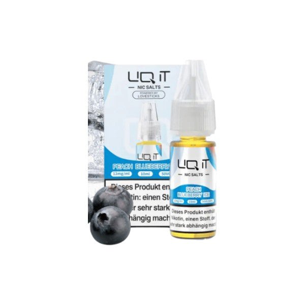 LIQ IT - Nic Salts Peach Blueberry Ice - 20mg - PodBox24