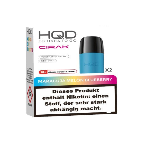 HQD Cirak - Prefilled Pod Maracuja Melon Blueberry - PodBox24