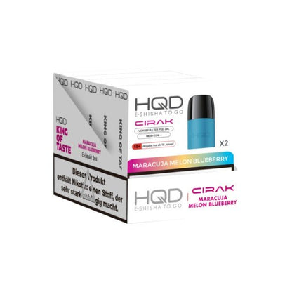 HQD Cirak - Prefilled Pod Maracuja Melon Blueberry - PodBox24
