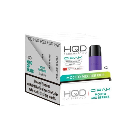 HQD Cirak - Prefilled Pod Mojito Mix Berries - PodBox24