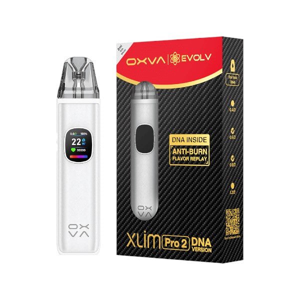 OXVA Xlim Pro 2 DNA Pod Kit Silk White - PodBox24