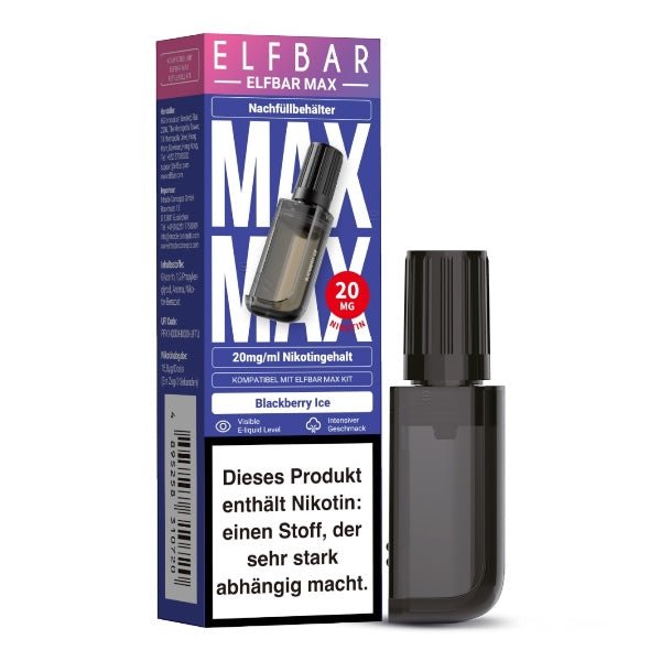 ELF BAR MAX Blackberry Ice - PodBox24