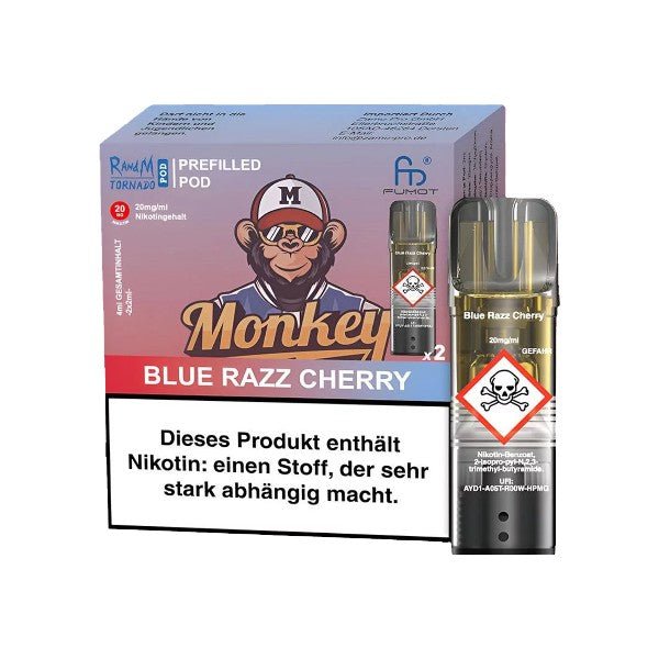 RandM Pod - Blue Razz Cherry - PodBox24
