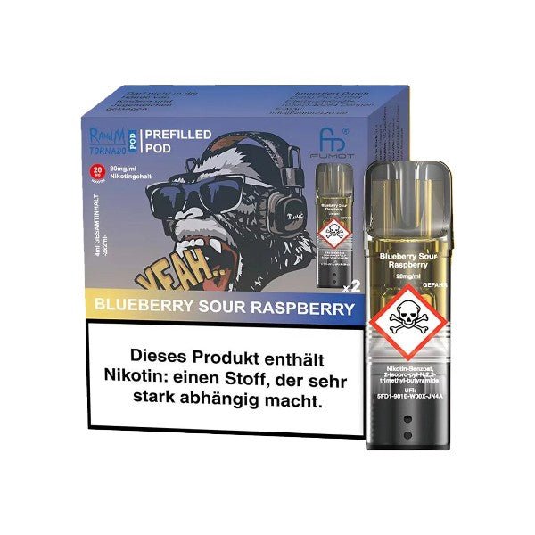 RandM Pod - Blueberry Sour Raspberry - PodBox24