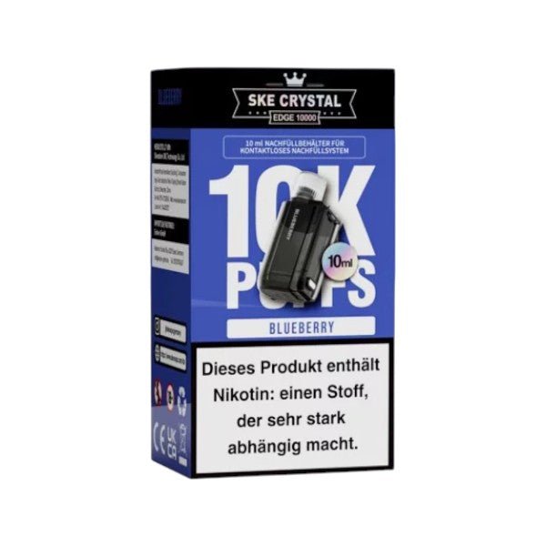SKE - Crystal Edge 10000 Blueberry - 10ml Pod - PodBox24