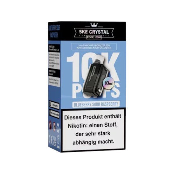 SKE - Crystal Edge 10000 Blueberry Sour Raspberry - 10ml Pod - PodBox24