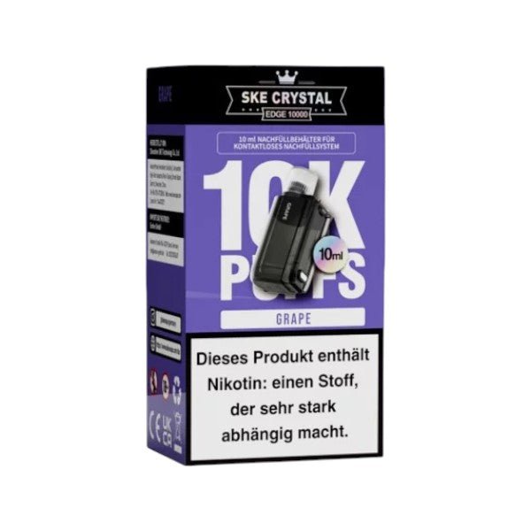 SKE - Crystal Edge 10000 Grape - 10ml Pod - PodBox24