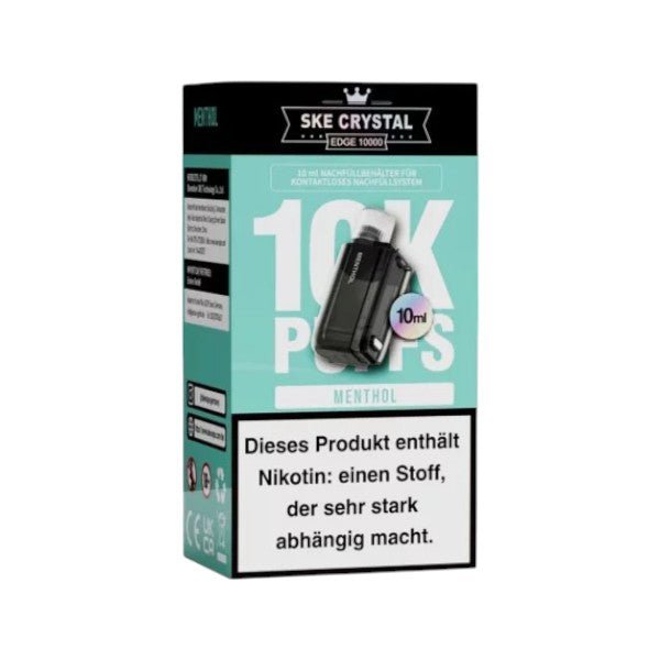 SKE - Crystal Edge 10000 Menthol - 10ml Pod - PodBox24