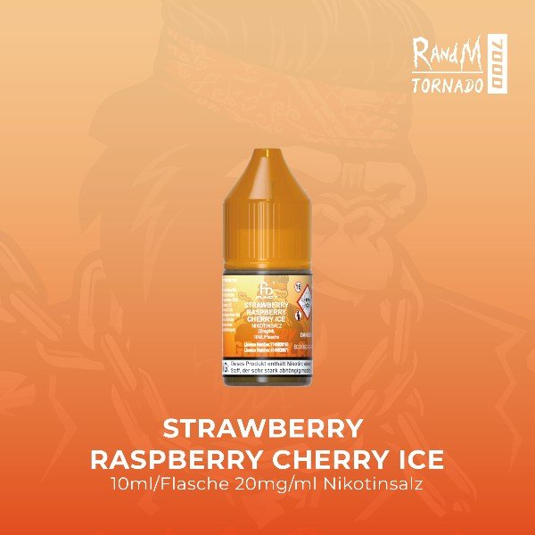 RandM - Liquid Strawberry Raspberry Cherry Ice 10ml/20mg/Nikotinsalz - PodBox24