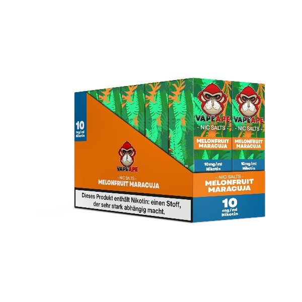 VapeApe - Liquid Melonfruit Maracuja Salzliquid - PodBox24