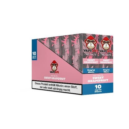 VapeApe - Liquid Sweet Grapefruit Salzliquid - PodBox24