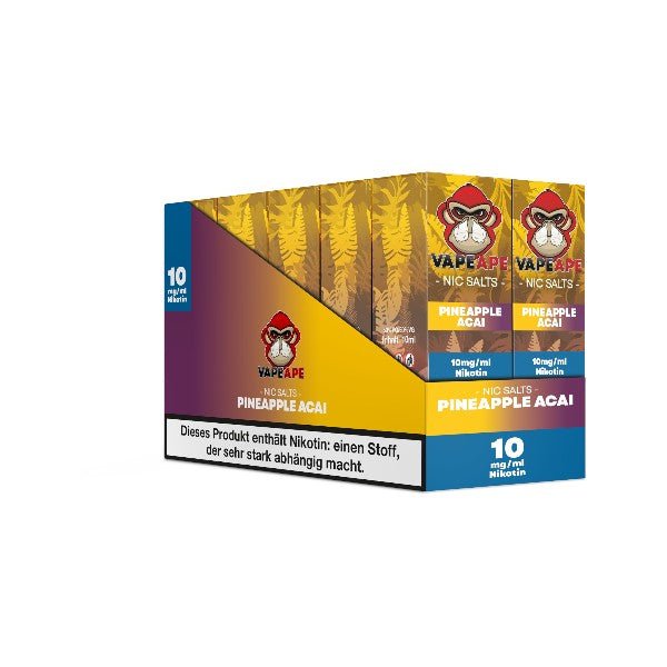 VapeApe - Liquid Pineapple Acai Salzliquid - PodBox24