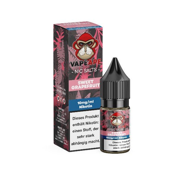 VapeApe - Liquid Sweet Grapefruit Salzliquid - PodBox24