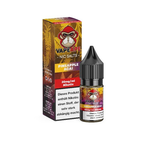 VapeApe - Liquid Pineapple Acai Salzliquid - PodBox24