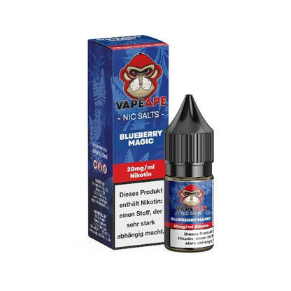 VapeApe - Liquid Blueberry Magic Salzliquid - PodBox24