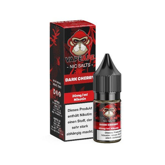 VapeApe - Liquid Dark Cherry Salzliquid - PodBox24