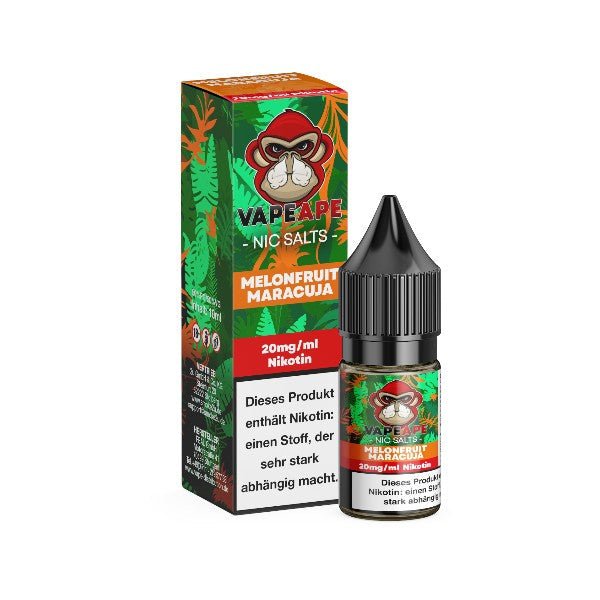 VapeApe - Liquid Melonfruit Maracuja Salzliquid - PodBox24