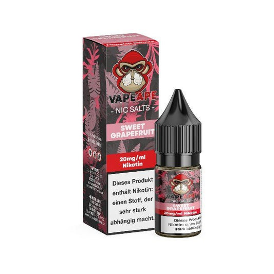 VapeApe - Liquid Sweet Grapefruit Salzliquid - PodBox24