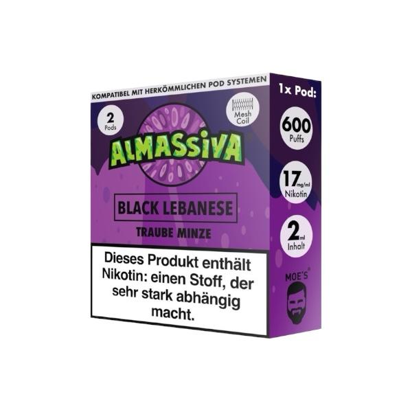 Al Massiva - Prefilled Pod Black Lebanese - PodBox24