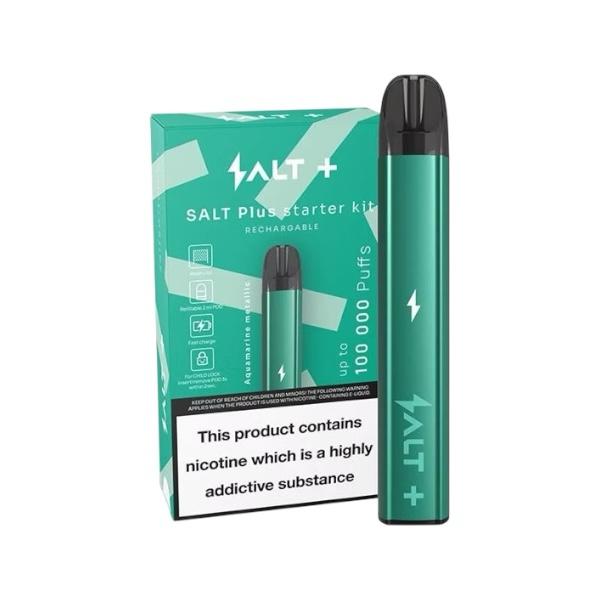 SALT Plus Akku Aquamarine Metalic - PodBox24