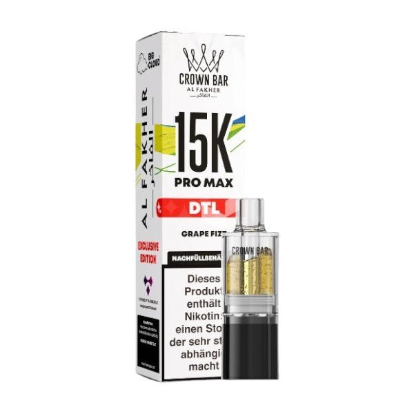 AL Fakher - Pro Max 15K Pod 10ml – Grape Fizz – DTL - PodBox24