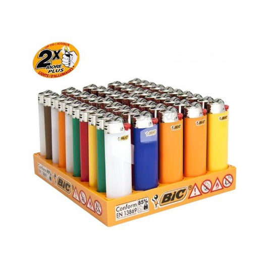 BIC® Einwegfeuerzeug 50er - Display Maxi J6 - PodBox24