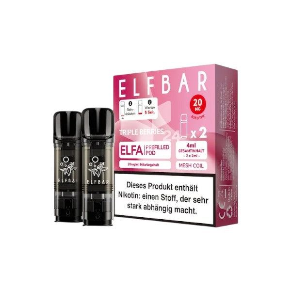 Elfbar Elfa - Prefilled Pod - Triple Berries *NEU*