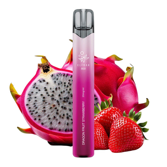 ELF BAR 800 Dragon Fruit Strawberry - PodBox24